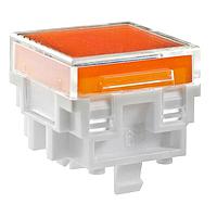 NKK Switches AT4162JD ປຸ່ມ SQ CLR LNS/AMBR DIFF LB ມີ LED ສີເຫຼືອງ