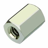 Harwin R40-1000602 ເຮັກ M4 x 6mm ເຮັກ ສເປຊເຊີ ທອງກຳ 7mm A/F