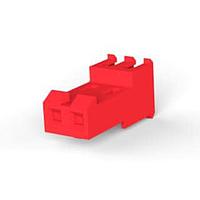 AMP Connectors - TE Connectivity 3-641170-2 ການປະກອບ Receptacle 02P MTA156 ASY 22AWG ແດງ LF