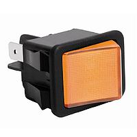 ZF Electronics YRM32F2FBBNN ສະຫນັບສະຫນູນ Rocker 0.25 QC ON-OFF 20A ດຳ/ດຳ