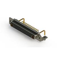 EDAC 630-27W2650-1NB ຕູ້ຕິດຕໍ່ D-Sub ປະສົມມຸມຂວາ ຕູ້ຕິດຕໍ່ພະລັງງານ Combo D-Sub