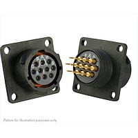 Eaton Souriau-Sunbank UTS012D10SW ຮັບສະຕິເຄື່ອງປະກອບພລາສຕິກຮູບສີ່ແຂນມີຮັບສະຕິເຄື່ອງ, ບໍ່ມີພາກຫຼັງ, ມີຕໍ່ຕ້ານ PCB ຍິງ 10 ຕົວ, IP68/69K ໃນສະພາບບໍ່ໄດ້ຕໍ່ກັນ, ການກຳນົດກະແຈ W