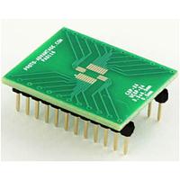 Chip Quik PA0116 ອະເດັບເຕີແລະປະຕູກົງ CSP-24 ເປັນ DIP-24 SMT Adapter