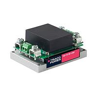 TRACO Power TEP 75-7216WI-CMF Isolated Product Type: DC/DC; Package Style: Chassis mount adaptor with EMI Filter; Output Power (W): 75; Input Voltage: 43-160 VDC; Output 1 (Vdc): 28; Output 2 (Vdc): N/A; Output 3 (Vdc): N/A