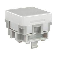 NKK Switches AT476BJ ຝາສີ່ແຜ່ງ SQ CAP ສໍາລັບ LB WHT
