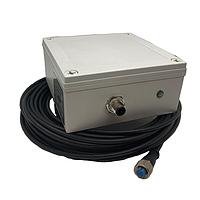 OmniPreSense OPS7243-C-FC-R2 ໂມດູນເຊັນເຊີລະລັກລະຫວ່າງທາງ - ໜ່ວຍສຳເລັດ 24GHz FMCW ແລະ Doppler Radar Sensor ໃນກະບອກ IP67 ມີອິນເຕີເຟສ RS-232