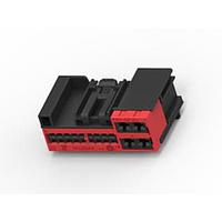 AMP Connectors - TE Connectivity 1452842-3 ກອງປະກອບຕໍ່ຂ້າງ 22 ຕໍ່ຕຳແໜ່ງ ຜູ້ຍິງ HSG ASSY