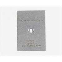 Chip Quik IPC0078-S ປຸ່ມຊອກເກັດ & ອາແດບ MSOP-12 ແບບສະຕີນເລດ Stencil