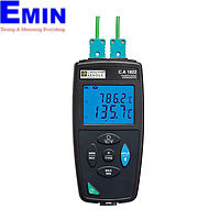 Chauvin Arnoux C.A 1822 ເຄື່ອງວັດແທກອຸນຫະພູມ 2 ຊ່ອງ (J, K, T, N, E, R, S)