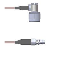 Amphenol Custom Cable Q-2G00S000H024i ສາຍສະບັບ RF N-RP/HDBNC-SJB G142 24I