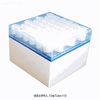 Simport SP.T314.542B ກະເປົາ 42 ຮ່ອງ, ສໍາລັບຫົວທຸບ 10ml ສີຟ້າ