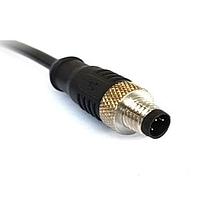 Bulgin PXPTPU12FIM08XCL030PU ເຄື່ອງສາຍ Ethernet / ເຄື່ອງສາຍເຄືອກ M12 8P ປລັກ 3M TPU ຍືນຍາວ Inline Cbl