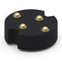 Mill-Max 945-22-204-30-360101 ສົ່ງລົດສະຫຼຸບ Omniball ການເຊື່ອມຕໍ່ດ້ວຍລະບົບສົ່ງລົດ 4-Pins