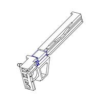 BIVAR CPCI-TGY-T ຕູ້ວາງແລະຕູ້ວາງ Racks & Rack Cabinets TRNS CRD GUIDE T YLW 2.77" L, 0.118 SLOTW