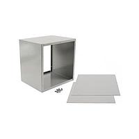 Hammond Manufacturing 1415H Utility ASA 61 ສີເຫຼືອງ, Utility 10x10x8" ສະຕີວ