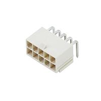 Molex 87427-1002 ຊຣູດເດດ 4.2mm WtB RAHdr HT / OMntFlg 2.54Sn 10Ckt