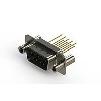 EDAC 627-M09-323-LN4 ຕົວເຊື່ອມ D-Sub - ຕົວເຊື່ອມ D-Sub ຄວາມໜາ້ຄວາມຖືກມາດຕະຖານ ແບບຕັ້ງຕົວແບບຕັດກະເປົາ