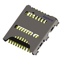 Amphenol Commercial Products 10101704J6#2A ຊໍເກດ UFS+ Micro SD Pd-Ni 12u"+Au2u"