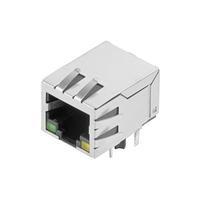 Weidmuller 2564410000 ບລັອກຕິມທາມລະບົບ DIN Rail RJ45M R1D 3.3E4G/Y RL