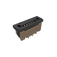 Amphenol FCI SFW5S-2STAE1LF Board Mount 1.00mm Flex Connector, SFW Straight series, 5 Position, Top Entry Surface Mount, ZIF, Gold plating