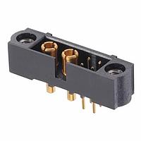 Harwin M80-5T10405M1-02-331-00-000 ພາວເລີ້ມໃຫ້ບອດ 4 SIG + 2 PWR MALE VERT PC TAIL GOLD