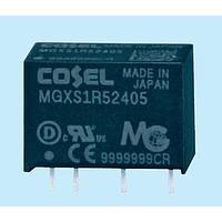 Cosel MGXS1R52412 ອິສເອລເທດ 1.56W 6-60Vin 12V 0.13A PCB mnt SIP