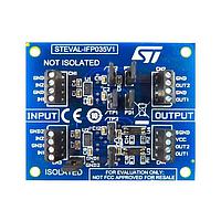 STMicroelectronics STEVAL-IFP035V1 ວົງຈອນການຄວບຄຸມທີ່ມີການແຍກຕ່າງ ແລະ ບໍ່ແຍກຕ່າງ ຂໍ້ມູນດິຈິຕອນໃນບອດປະເມີນຜົນ ອີງຕາມ CLT03-2Q3 ເຄື່ອງຈັກຈຳກັດກຳລັງກະທົບຕົວເອງ