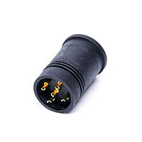 Amphenol LTW SLD-D005001 ຕົວແຊກຕົວເຊື່ອມຕໍ່ມິດຕຣິກຮູບວົງມົນ, ຕົວແຊກ, ພລາສຕິກ, D Coding, 4A, 05 ໝາຍປິນ, ຕົວເຊື່ອມຕໍ່ຜູ້ຊາຍ, ຕົວຕິດຕໍ່ຜູ້ຊາຍ, ການດັບສອງສະແກນ, ການບົດລົດ, ບໍ່ກັນນ້ຳ