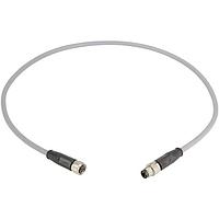 HARTING 21348081380075 ເສັ້ນສາຍເຊນເຊີ / ເສັ້ນສາຍອັກຕູເວີ M8 3PIN M/F STRT DOUBLE END 7.5M PVC