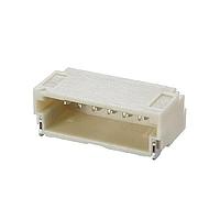 Harwin M40-4010646R Shrouded 6Pos M SIL Horiz SMT 1mm PCB Conn M40 Ct