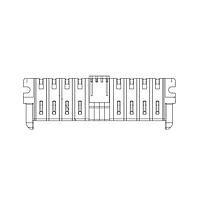 Amphenol FCI 10106127-8004001LF ຮັບສະຫຼຸບ PWRBLADE+ REC RA