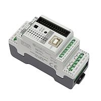 Industrial Shields 100-000-00 PLC Controllino MINI, ພະລັງງານ 12Vdc ຫາ 24Vdc
ຂາຍເຂົ້າ: 4x ອນາລອກ (0-10Vdc) / ດິຈິຕອນ (24Vdc), 2x ດິຈິຕອນ, 2x ອນາລອກ
ຂາຍອອກ: 6x ຣີເລ, 8x ດິຈິຕອນ