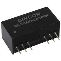 Cincon EC5SAW-24D12N ອິສເອລເທດ 10W 9-36Vi +/-12Vo 417mA SIP8