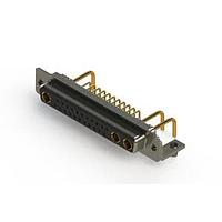 EDAC 630-25W3250-1T3 ຕູ້ຕິດຕໍ່ D-Sub ປະສົມມຸມຂວາ ຕູ້ຕິດຕໍ່ພະລັງງານ Combo D-Sub