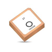 KYOCERA AVX 1003468 ເຄື່ອງຮັບສະສົມສະຫນັກ ISM 2.4GHz 18x18x4mm ເຄຣາມິກ Patch