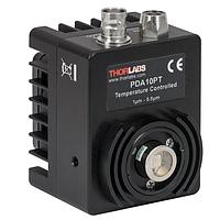 THORLABS PDA10PT Free-Space InAsSb Amplified Detector ກັບ TEC (Ø1 mm, 100 - 240 VAC)