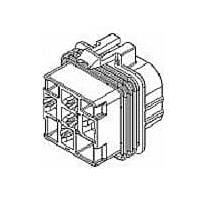 Aptiv 12092605 ການປະສົມຕໍ່ສາຍ 4-ທາງ 5P F BLK CONN ASSY 630 SERIES 46 AMPS