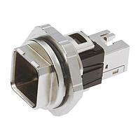 HARTING 09352250312 ອຸດສາຫະກຳ Han PP PFT met Cir Bulkhead Cat.6