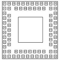 Silicon Labs C8051F966-B-GMR ເຄື່ອງຄວບຄຸມຈຸດ 8-bit - MCU 64kB/8kB RAM, DC-DC buck, LCD, AES, DQFN76