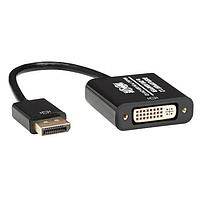 Tripp Lite P134-06N-DVI-V2 ຕົວແປ DisplayPort 1.2 ເປັນ DVI ປະຕິບັດການແປງ 6"