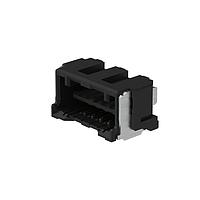 Molex 213226-0631 ຮອບຮອງ CLIK-Mate1.5mm SR RA SMT AU 0.38 6Ckt BLK