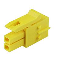 Molex 206461-0204 ຮູງຮັບ Receptacle Micro-Fit+ Versa Color Rec Housing Dual Row 2 Ckts GloWire Ylw