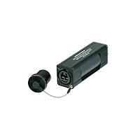 NEUTRIK NAO2M-H1W-A ຕູ່ມິດເສັ້ນແສງ Fiber Optic Connectors opticalCON DUO Coupler, MM, IP 65, ລະຫັດສີ: ສີດຳ