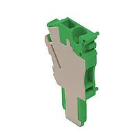 Weidmuller 1007950000 ບລັອກຕໍ່ສາຍປະກອບໄດ້ ZP 2.5/1AN/QV ZA GN