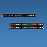 Panduit NKFP24KSRBSY ແຜ່ນຕິດຕັ້ງ Patch Panels NK Modular Patch Panel w/SRB Flat24P