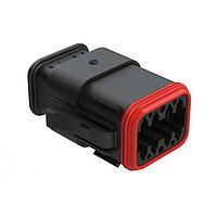 Amphenol SINE Systems AT06-08SB-SRBK ຕົວເຊື່ອມຕໍ່ 8 ຂາຍຮັບສຽງ. ຕຳແໜ່ງກະແຈ B ມີການປົກປ້ອງການດຶງ