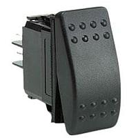 Cole Hersee M-58031-01 ສະຫນອງສະລິດ Rocker SW RKR SPST