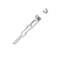 Hirose Electric RP17-PC-212 ຕິດຕໍ່ CRIMP TYP ML CONT PLASTIC ASSEM STRIP