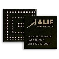 Alif Semiconductor AE722F80F55D5LS-Y ARM Microcontrollers - MCU E7 fusion processor ມີ 2x Cortex-A32, 2x Cortex M-55, 2x Ethos U-55, 5.5MB MRAM, 13.5MB SRAM, ອຸປະກອນເສີມສູງສຸດ, FBGA194