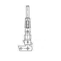 JAE Electronics KN01P15HGP1 ຕິດຕໍ່ Contacts Conn Pin contact #12 ຂະໜາດ, ສາຍ AWG 12-14